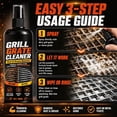 thumbnail image 5 of BBQ Grill Cleaner Spray, 100ml Rust and Grease Remover, Heavy Duty Descaling Solution for Metal Grates and Stoves, 5 of 7