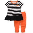 thumbnail image 1 of Carter's Baby Girls 2-Piece Halloween Legging Set (NB-24M) (3 Months), 1 of 2