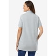 thumbnail image 2 of Woman Within Plus Size Perfect Short-Sleeve Polo Shirt, 2 of 6