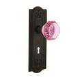 thumbnail image 3 of Nostalgic Warehouse Meawap_Prv_238_Kh Meadows Solid Brass Rose Privacy Door Knob Set -, 3 of 6