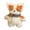 Yellow, variant on Adorable Scarf-Adorned Corgi Plush Toy, Soft Stuffed Animal Pillow For Kids, Ideal Gift For Girls