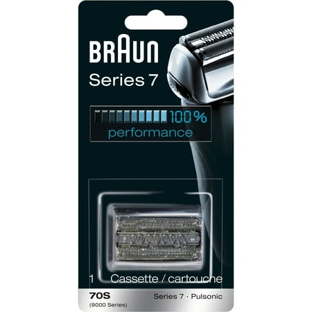 Braun Shaver Replacement Part 70 S Silver - Compatible with Series 7 (Best Braun Beard Trimmer)