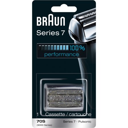 Braun Shaver Replacement Part 70 S Silver - Compatible with Series 7 (Best Razor For New Shaver)