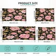 thumbnail image 2 of GZHJMY Floral Watercolor Pattern Pillowcase Queen Size, Super Soft Pillow Shams Covers, Plush Cozy Pillow Cases with Zipper, 20" X 30"（83）, 2 of 6