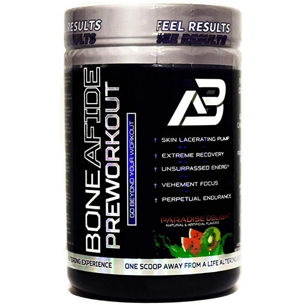 Boneafide Pre Workout Paradise Delight 20 40 Servings Walmart Com