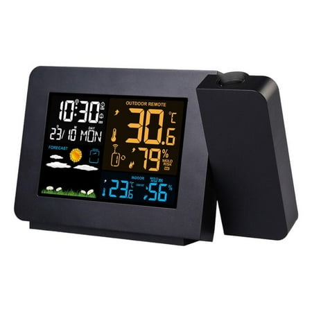 

Weather Station Wireless Indoor Outdoor Weather Stations Home Digital Weather Forecast Stations Wireless Thermometer with Remote