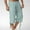 Light Blue, variant on Men's Solid Cotton Drawstring Elastic Waist Cropped Shorts Jeans Workout Running Shorts Soft Cotton Flex Stretch Training Knit Gym Cargo Shorts