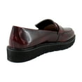 thumbnail image 5 of Naturalizer Women's Adaline Slip-On Platform Loafers Cranberry 6M, 5 of 8