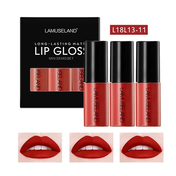 Lápiz labial para mujer, tinte labial, brillo labial, 12 colores, larga duración, antiadherente, brillo labial mate, lápiz labial, brillo labial.