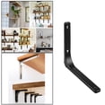 thumbnail image 3 of Soportes de estante de montaje en pared Soporte de pared decorativo de resistencia Soporte de estante de Soporte de de muebles Negro 10 pulgadas yotijar Soportes de estante de montaje en pared, 3 of 9