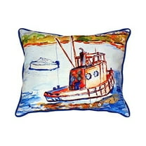 Rusty Boat Large Indoor/Outdoor Pillow 16x20