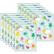 Carson Dellosa Education Happy Place Shape Stickers, 72 Per Pack, 12 Packs