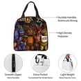 thumbnail image 5 of Saiise Five Nights At Freddy'S Print Lunch Box for Men Women Adults Lunch Bag for Office Work Picnic - Reusable Portable Lunchbox, 5 of 8