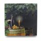 thumbnail image 1 of Zeckos Wine By Candle Light Iluminado LED Lienzo para colgar en la pared Zeckos 71839, 1 of 3