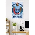 thumbnail image 2 of NFL Tennessee Titans - Jeffery Simmons 25 Wall Poster, 22.375" x 34" Framed, 2 of 5