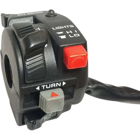 K&S 7/8" Universal Light/Horn/Kill/Turn Switch (12-0040)