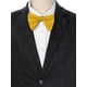 thumbnail image 4 of INSPIRAR CHIC Corbata de moño clásica de satén de color sólido para hombres en el Día del Padre para traje formal color mostaza, 4 of 4