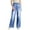 Light Blue, variant on WTOBBY Women's Wide Leg Jeans, High Waist Straight Leg Stretch Denim Pants with Multiple Pockets, Comfortable and Casual Trousers for Everyday Outfits,Blue L