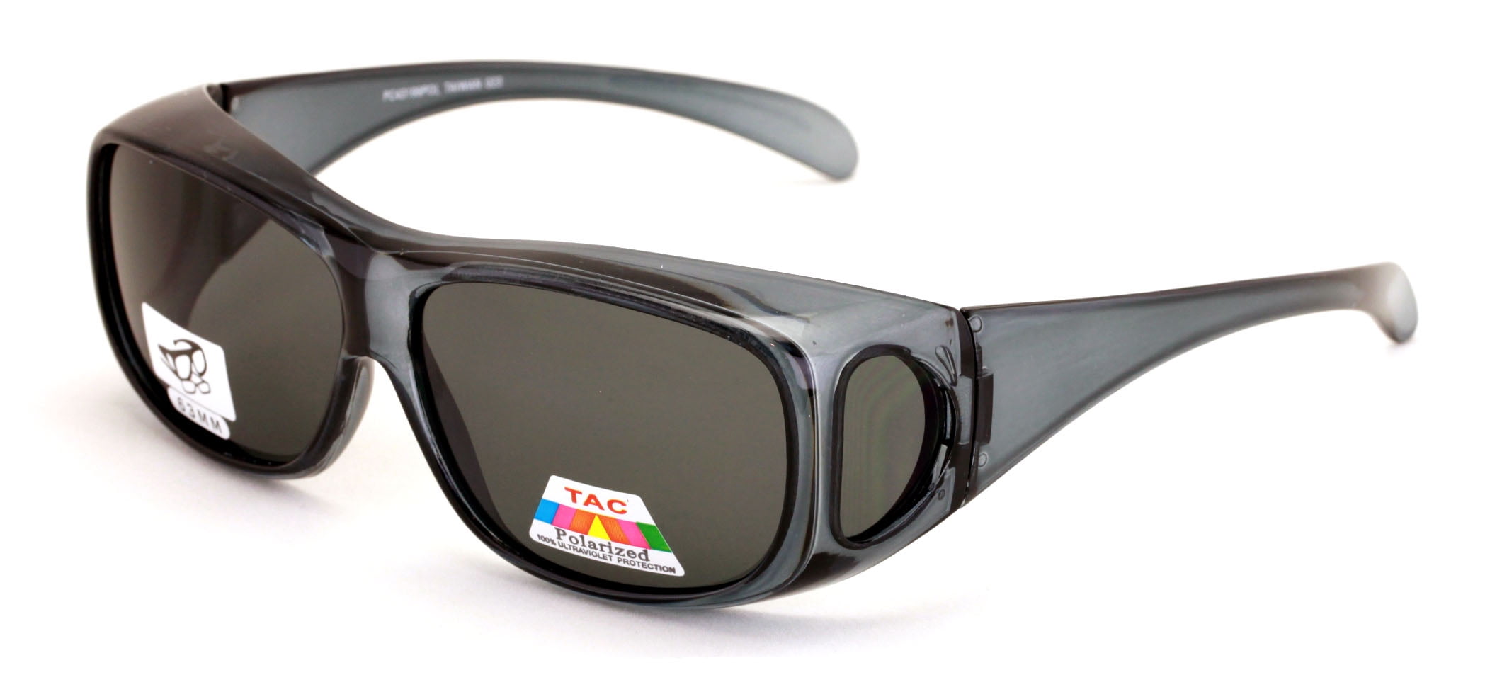 Unisex Classical Sunglasses fit over Prescription glasses Polarized UV PROTECTIO