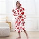 thumbnail image 5 of Ropa de cama Ropa infantil Albornoz grueso con capucha alargado Pijamas de terciopelo para niñas Camisón de poliéster para niñas, 5 of 7