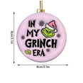 2024 Christmas Tree Decorations Acrylic Cute Gr1nch Funny Green Doll