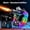 Black, variant on Electric Water Jet For Adults,Outdoor Rainbow Light-Up Electric Water Blaster,Most Powerful Automatic Water Squirt, Long Range Strongest Blaster, Outdoor Pool Toy For Beach Pool Party