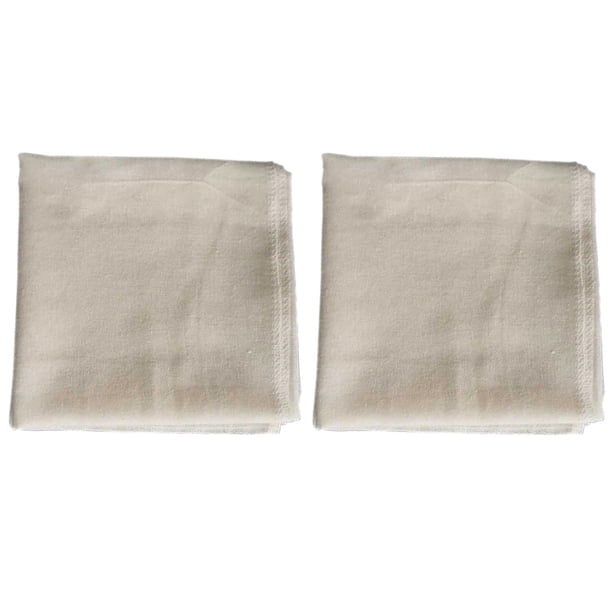2 unids de algodón queso de queso de cocina, telas de telas de telas de lavado de paños (caqui)