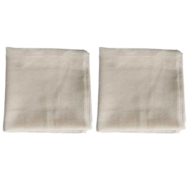 2 unids de algodón queso de queso de cocina, telas de telas de telas de lavado de paños (caqui)