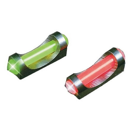 TRUGLO FAT BEAD SHOTGUN FIBER OPTIC RED BLACK