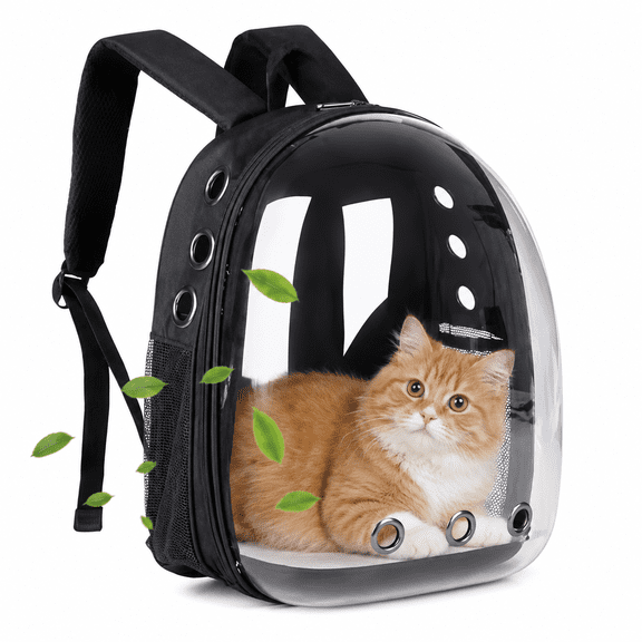 HEYMKGO Cat Bag Pet Backpack Pet Travel Bag Large Capacity Backpack - Comfortable Shoulder Design, Breathable Mesh and Portable Travel [Cat≤13kg Dog≤10kg]