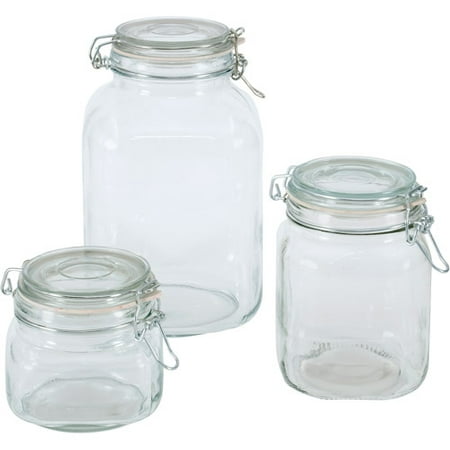 Anchor Hocking 3-Piece Hermes Jar Set