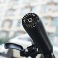 thumbnail image 4 of 2 uds tapones de extremo de barra de manillar de bicicleta de aluminio para bicicleta plegable MTB (negro), 4 of 4