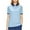 Light Blue, variant on yillto Womens Golf Top Short Sleeve Buttons Neck Shirts Summer Collared Causal Tennis Athletic Tshirts