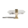 thumbnail image 1 of Simple natural white crystal handle bucket Cabinet makeup cabinet hexagonal prism stone handle, 1 of 4
