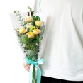 thumbnail image 3 of CSChome Clear Flower Packaging Bags Clear Flower Packaging Sheets: 50Pcs Waterproof Transparent Wrap for Elegant Flower Presentation, 3 of 7