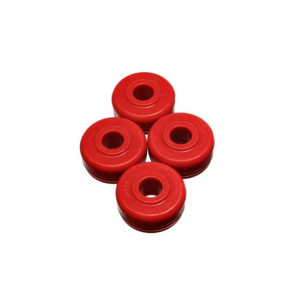 Energy Suspension 88-91 Honda Civic/CRX Red Front Strut Rod Bushing Set Fits select: 1991 HONDA CIVIC DX