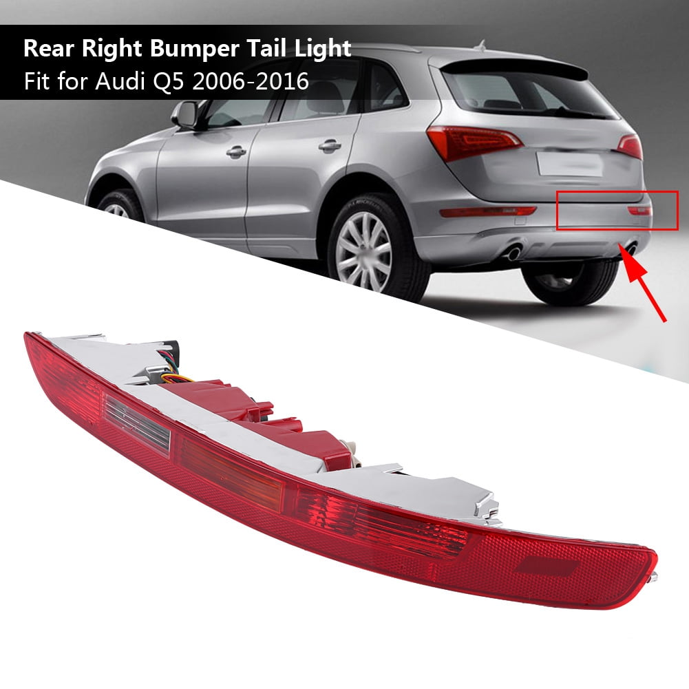 OTVIAP Rear Right Side Lower Bumper Red Reverse Tail Light Fog Lamp for