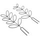 thumbnail image 5 of Nestingho 2Ud Rejilla Metálica Para Plantas Trepadoras Soporte Resistente Para Plantas En Jardín, 5 of 8