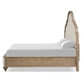 thumbnail image 4 of Furniture of America Weile Wood Queen 3-Piece Bedroom Set in Oak, 4 of 20
