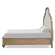 Furniture of America Weile Wood King 3-Piece Bedroom Set in Oak