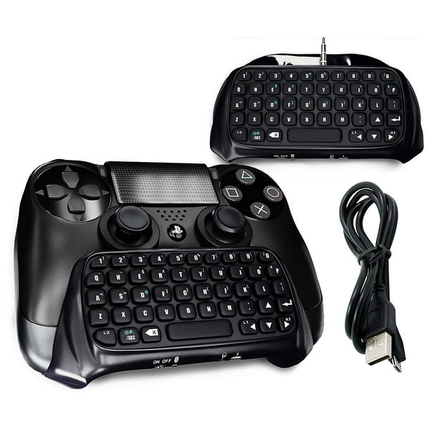 Bluetooth Wireless Keyboard Chatpad Controller Gamepad For Playstation 4 Ps4 Uk Walmart Com Walmart Com