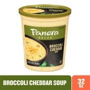 Panera Bread Ready-to-Heat Broccoli Cheddar Soup, 32 oz Soup Cup (Refrigerated)