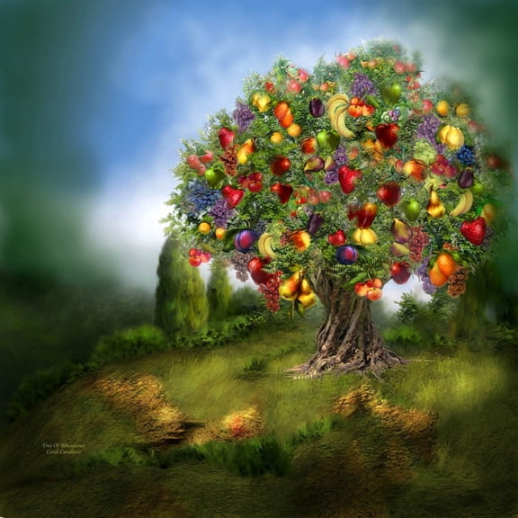 Cavalaris "Tree Of Abundance" Wall Decal