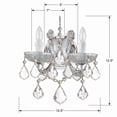 thumbnail image 2 of Crystorama Lighting - Two Light Wall Mount - Wall Mount - Maria Theresa - Two, 2 of 3
