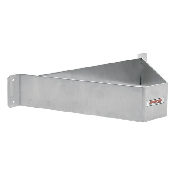 Extreme Max 5001.6274 Aluminum Fuel Funnel Holder for Enclosed Race Trailer, Shop, Garage, Storage - Silver