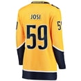 thumbnail image 3 of Women's Fanatics Branded Roman Josi Gold Nashville Predators Premier Breakaway Player Jersey, 3 of 3