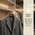 thumbnail image 5 of Unique Bargains 2Pcs Durable Wood Space Saving Clothes Hangers Retro, 5 of 6