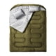 thumbnail image 1 of Saco de dormir para adultos y hombres con almohada, saco de dormir XL para todas , camping, senderismo, mochileros, saco de dormir para Verde, 1 of 9