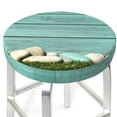 thumbnail image 3 of Fuzoiu Wood Grain Print Bar Stool Cushions, Super Breathable Round Bar Stool Covers,Seat Cushion Round- One Cushion Only-14 inch, 3 of 7