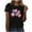 Black#4th of july women's shirts, variant on Horse Racing Shirts for Women Summer Casual Short Sleeve Tops Funny Graphic Tees Crewneck Loose Fit Tunic Blouses 2025 Pink,S
